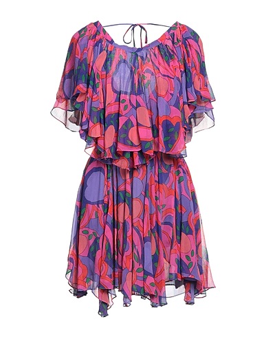 ISABEL MARANT Short dress Purple 100% Silk