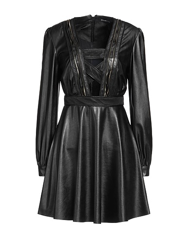 CUSTO BARCELONA Short dress Black 100% Polyester