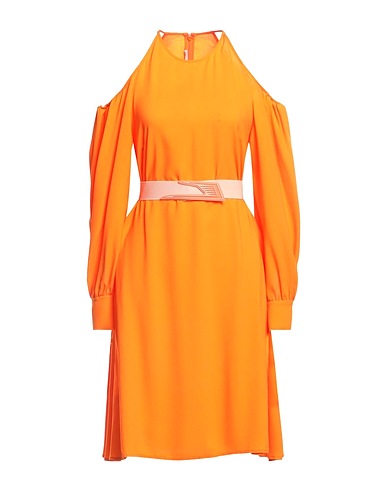 STELLA McCARTNEY Vestito midi Arancione 100% Viscosa