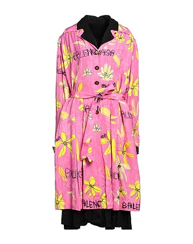 BALENCIAGA Hemdkleid Rosa 78% Viskose, 22% Seide, Acetat