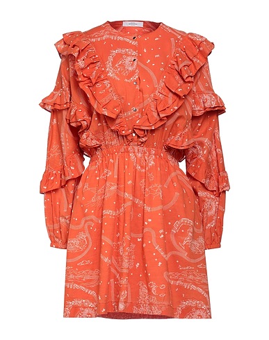 ROSEANNA Shirt dress Rust 100% Cotton