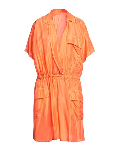 FORTE_FORTE Vestito chemisier Arancione 100% Seta