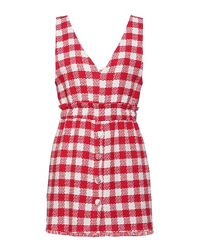 BERNA Short dress Red 75% Cotton, 22% Polyester, 3% Other Fibres