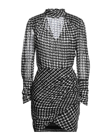 BA&SH Short dress Black 62% Polyester, 38% Viscose