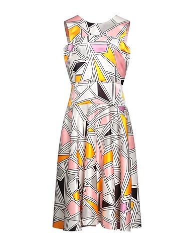 VARANA Vestito in Seta Bianco 100% Seta