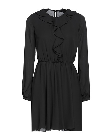 FRANKIE MORELLO Short dress Black 100% Polyester