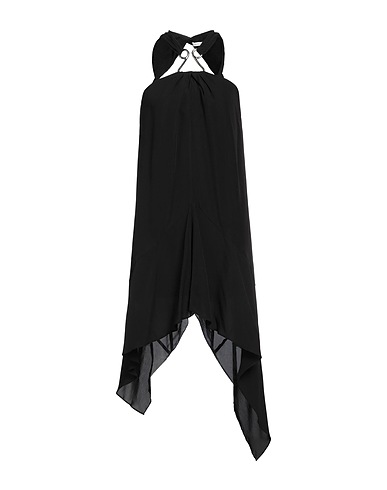 OLIVIER THEYSKENS Vestito corto Nero 75% Viscosa, 25% Lyocell