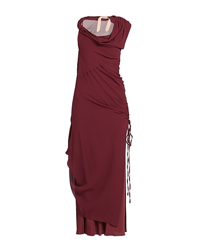 N°21 One-shoulder dress 100% Silk, Acetate