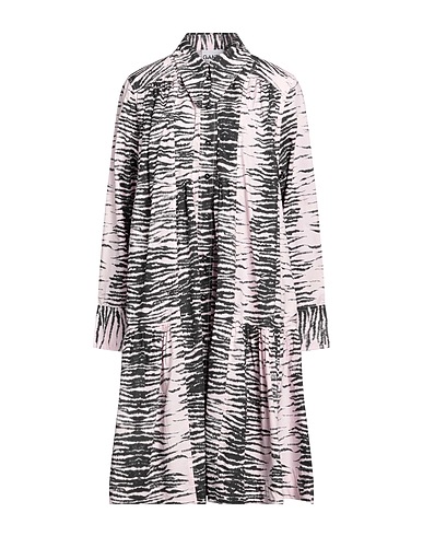 GANNI Shirt dress Light pink 100% Organic cotton