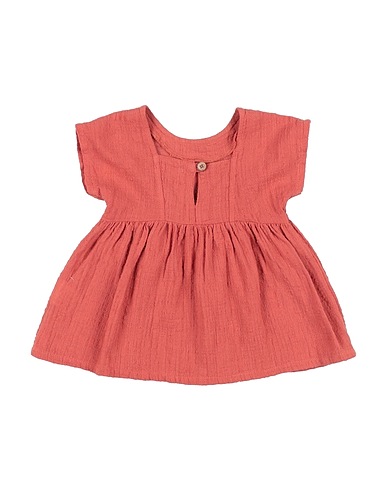 1 + IN THE FAMILY Vestido para bebé  Brick red 100% Cotton
