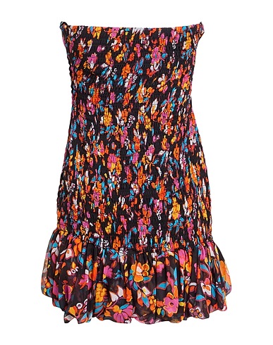 SAINT LAURENT Short dress Black 100% Silk