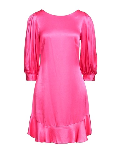 CLOSET Short dress Fuchsia 100% Viscose