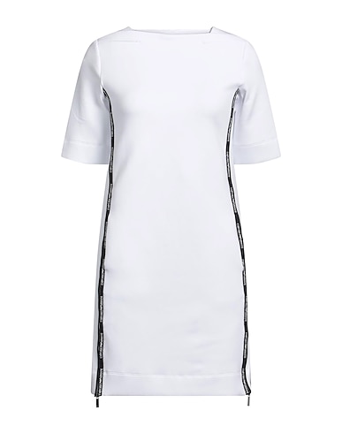 EMPORIO ARMANI Short dress 76% Cotton, 18% Polyester, 6% Elastane