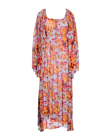 AMEN Vestito lungo Celeste 100% Viscosa