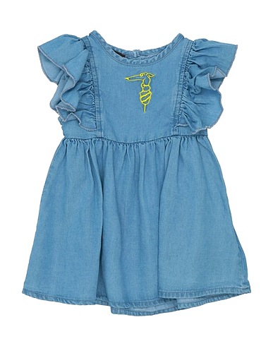 TRUSSARDI JUNIOR Vestito Baby  Blu 100% Tencel™
