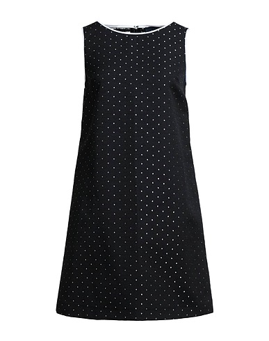 CAVALLI CLASS Elegant dress Black 43% Polyester, 32% Cotton, 10% Acetate, 10% Acrylic, 5% Other Fibres