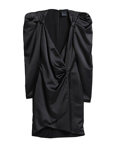 MARC ELLIS Short dress Black 97% Polyester, 3% Elastane