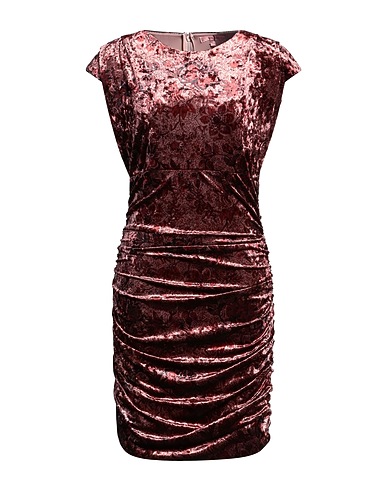 GUESS Sheath dress Antique rose 95% Polyester, 5% Elastane, Polyurethane