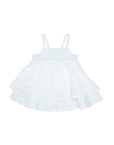 PETIT INDI Vestido para bebé  Sky blue 100% Cotton