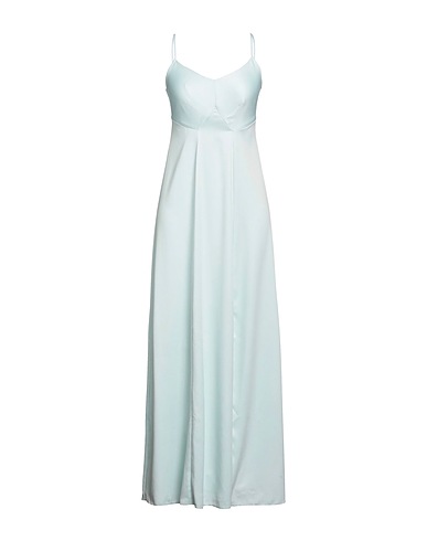 CLOSET Long dress Sky blue 100% Recycled polyester