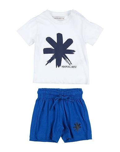 MANUEL RITZ Outfits White 100% Cotton