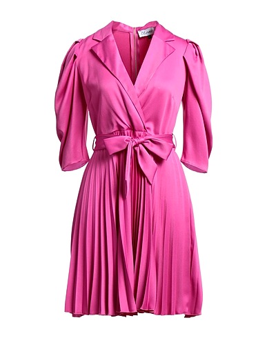 CLOSET Short dress Fuchsia 100% Recycled polyester