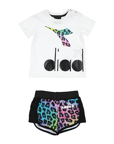 DIADORA Baby co-ord  White 100% Cotton
