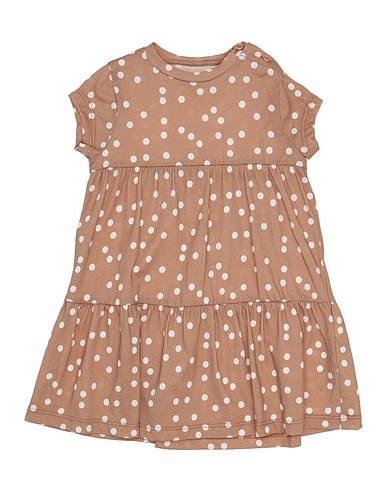 DOUUOD Baby dress Khaki 100% Cotton