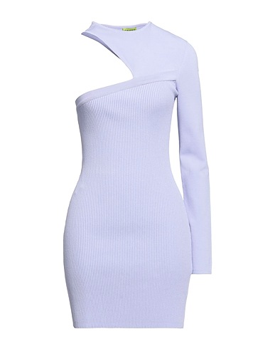 GAUGE81 Short dress Lilac 83% Rayon, 17% Elastane