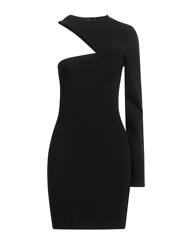 GAUGE81 Short dress Black 83% Rayon, 17% Elastane