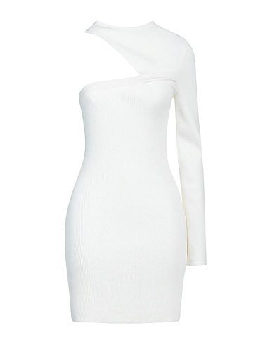 GAUGE81 Vestito corto Avorio 83% Rayon, 17% Elastan