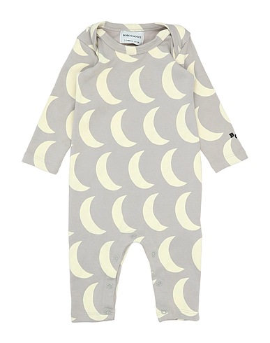 BOBO CHOSES Romper Khaki 95% Organic cotton, 5% Elastane