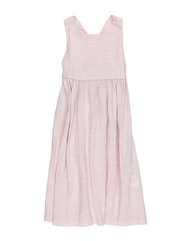 LE PETIT COCO Babykleid Rosa 84% Viskose, 16% Leinen