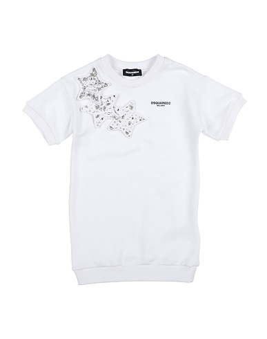 DSQUARED2 Dress White 100% Cotton