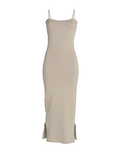 NANUSHKA Langes Kleid Khaki 54% Viskose, 46% Polyamid