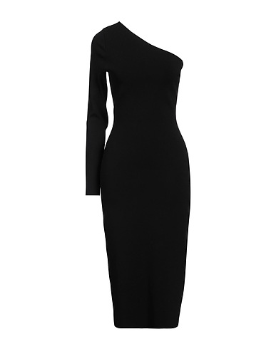 VB BODY VICTORIA BECKHAM Midi dress Black 73% Viscose, 15% Polyester, 12% Elastane