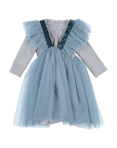 IL GUFO Vestido para bebé  Sky blue 61% Viscose, 30% Polyester, 9% Polyamide