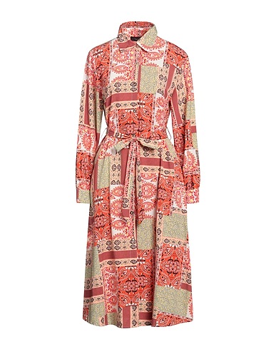ANGELA MELE MILANO Midi dress Light pink 65% Viscose, 35% Polyester