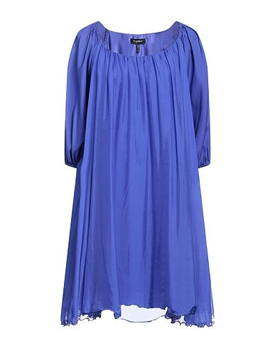 BYBLOS Short dress Purple 100% Silk