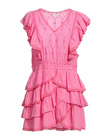 LOVESHACKFANCY Short dress Pink 100% Cotton