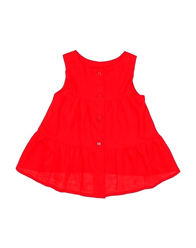 YELL-OH! Top Red 100% Linen