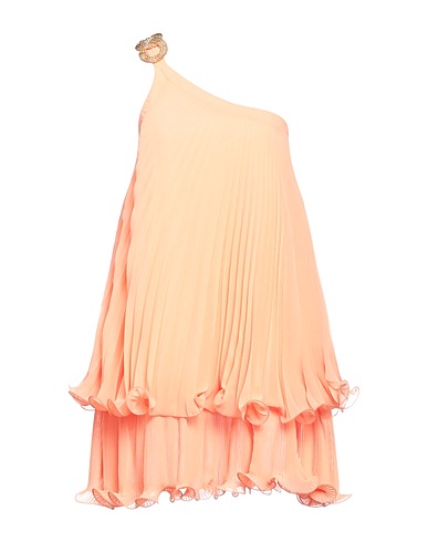 SIMONA CORSELLINI Short dress Salmon pink 100% Polyester
