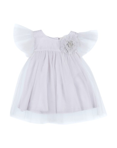 TUTU DU MONDE Vestito Baby  Grigio chiaro 100% Cotone, Nylon