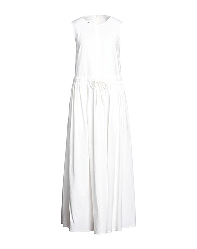 MM6 MAISON MARGIELA Elegant dress White 40% Linen, 29% Viscose, 28% Cotton, 3% Elastane