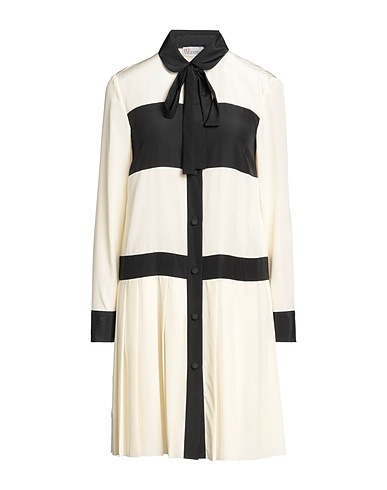 REDValentino Vestito chemisier Avorio 100% Poliestere
