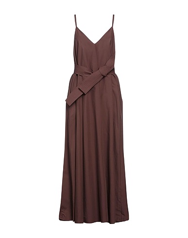 P.A.R.O.S.H. Vestito estivo Cioccolato 100% Cotone