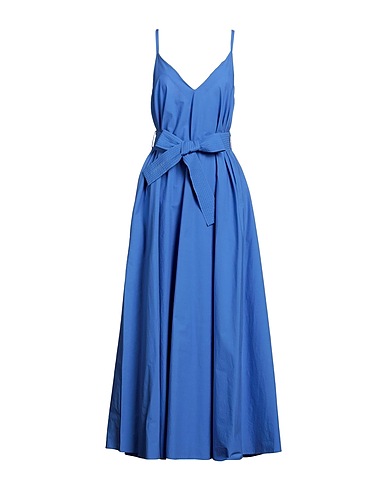 P.A.R.O.S.H. Long dress Blue 100% Cotton