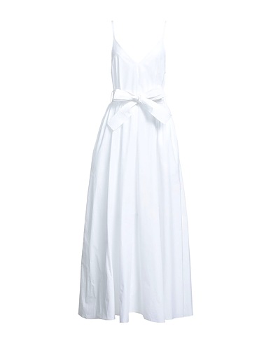 P.A.R.O.S.H. Long dress White 100% Cotton