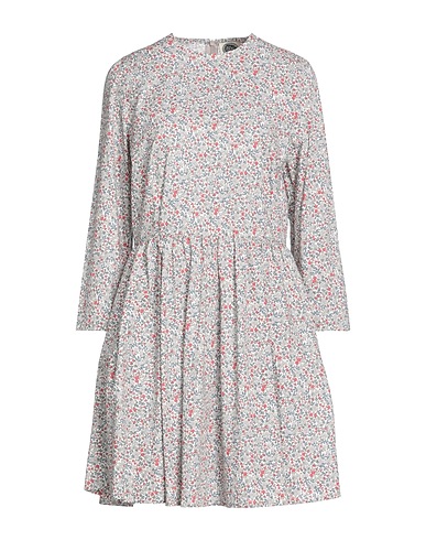 AM Short dress Light grey 100% Cotton
