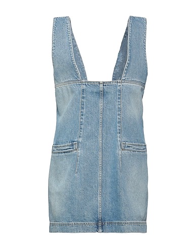 PHILOSOPHY di LORENZO SERAFINI Denim dress Blue 100% Cotton